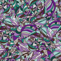 Abstract seamless ornamental pattern N2