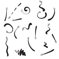 Set of arrows N17