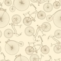 Seamless bicycle background N11