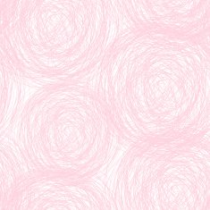 pink - white scribble seamless pattern