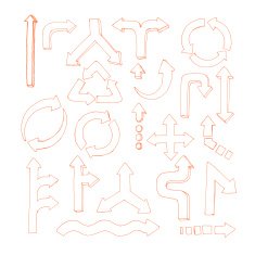 Hand Drawn Arrows N33