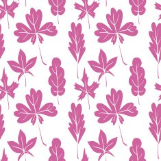 vector seamless pattern with leaves N21