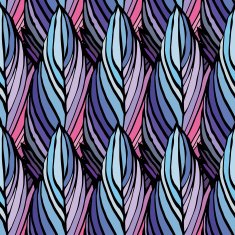 Feather seamless pattern