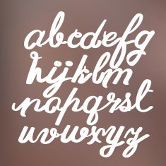 hand drawing alphabet vector illustration