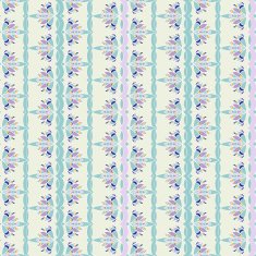 Floral stripes seamless Pattern N2