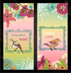 Floral card N8