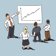 Sketch Business Presentation Success Graph N2