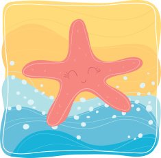 Starfish doodle N15