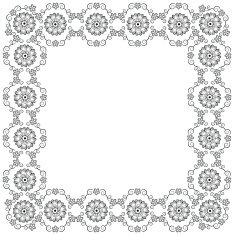 Flower Frame N37
