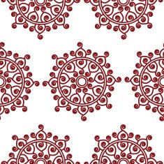 henna seamless design N21
