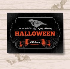 halloween invitation N7