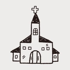 church doodle N15