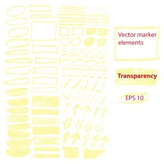 Vector transparent illustration signs set Text correction N3 free image ...