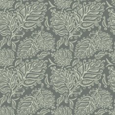 Doodle ink seamless leaf pattern N3