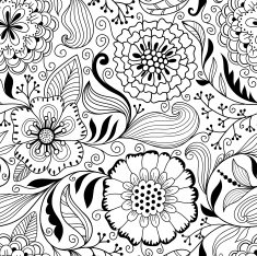 Seamless Floral Pattern N221