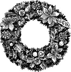 Christmas Wreath N15