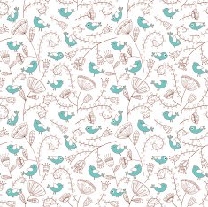 floral seamless pattern N135