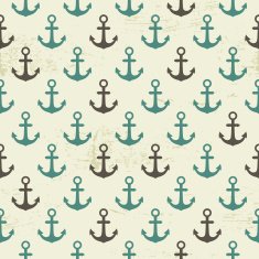 Marine background with anchor