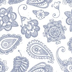 hand-drawn seamless pattern N20