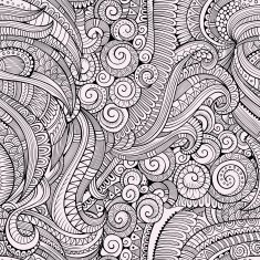 ornamental seamless pattern