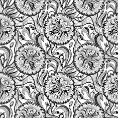 Seamless Floral Pattern N222