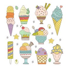 ice cream collection N4