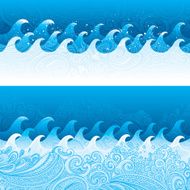 Wave backgrounds