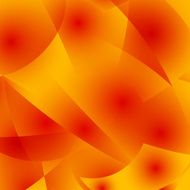 abstract orange transparency wave pattern background