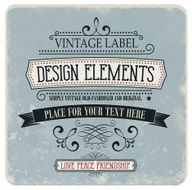Vintage banners