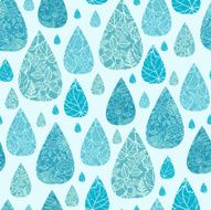 Detailed Drops Seamless Pattern Background