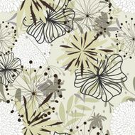 Seamless floral background N36