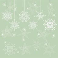 snowflakes background