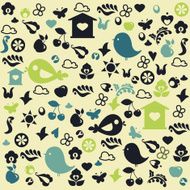 Cute doodle pattern N2