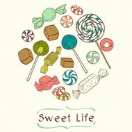 Cartoon candies