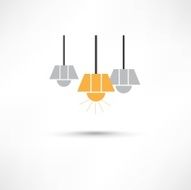 Light bulb vector icon N27