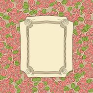 Glamorous doodle frames N6