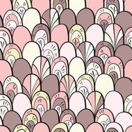 seamless pattern of fish scales N4