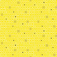 Geometric pattern with small hand drawn squares N8