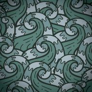 doodle sea pattern N2