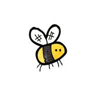 Cartoon Bee N218