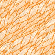 Seamless pattern with hand drawn abstract waves texture N21