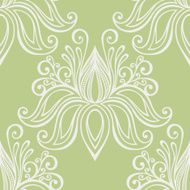 Seamless Floral Pattern (Vector) Hand Drawn Texture N202
