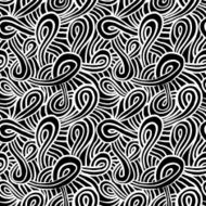 Pattern with curls and loops N2