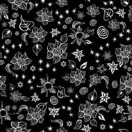 Contrast Line Art Pattern