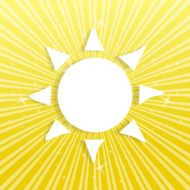 sun one color design light background image N3