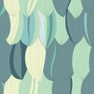 Seamless texture with abstract petals