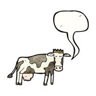 Cartoon Cow N162