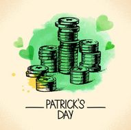 St Patrick&#039;s day background N14