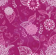 floral seamless pattern N139