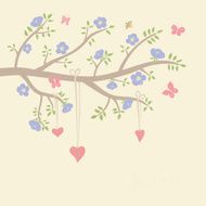 Cute vector illustration in light tones N2